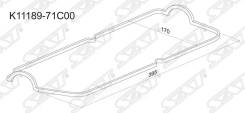 Прокладка клапанной крышки sz g16a 16v Sat арт. K11189-71C00