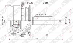 Шрус наружный mitsubishi l200/triton kb4t/kb9t 05-/pajero sport kh8w 08- Sat арт. MI-200