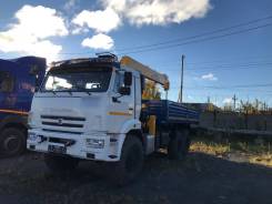 Soosan SCS736LII. КМУ Камаз 43118-3027-50 (Евро-5) + верх. упр. +борт ст., 11 746 куб. см., 6x6