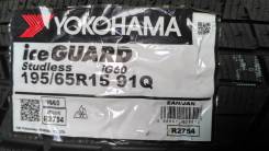 Yokohama Ice Guard IG60. Зимние, без шипов, 2018 год, без износа, 4 шт