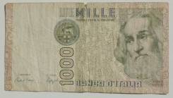Италия. 1 000 лир 1982 года. Марко Поло