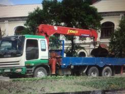 Isuzu Giga. Манипулятор, 13 000 куб. см., 7 000 кг.