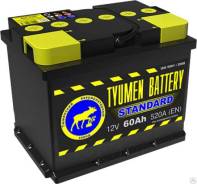 Аккумулятор 60 а/ч "tyumen battery" 460a (обратная полярность) (242*175*190) TYUMEN BATTERY арт. 6СТ60L0