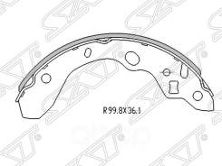 Колодки Тормозные Зад Mazda 323/Familia Барабанные Sat арт. ST-B2YD2638Z в Новороссийске Колодки Тормозные Зад Mazda 323/Familia Барабанные Sat арт. ST-B2YD2638Z