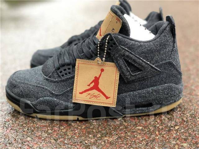 Jordan 4 retro on sale x levi's