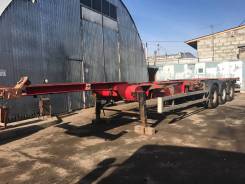 Lecitrailer. Полуприцеп контейнеровоз LECI Trailer 2002г., 42 000 кг.