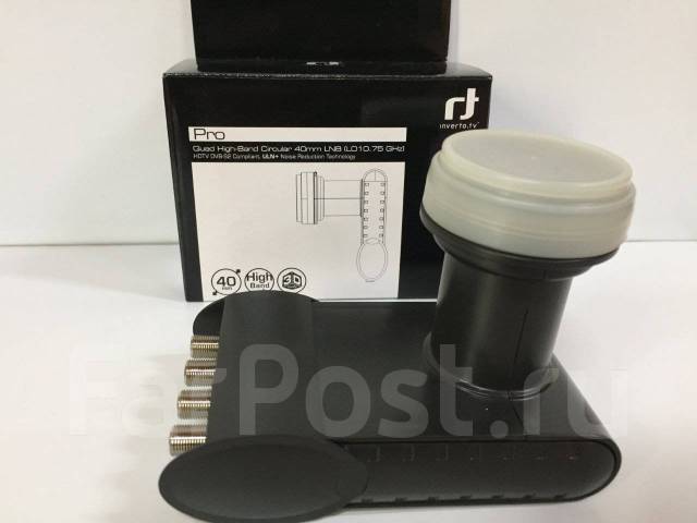 Конвертер головка спутниковой антенны для НТВ ПЛЮС 4 выхода Inverto ...