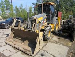 John Deere. Экскаватор-погрузчик JOHN Deere 325 J, 2012 г, тонировка