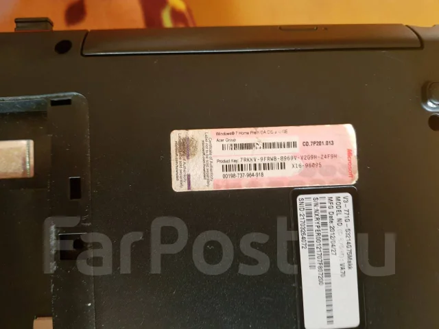 Acer Aspire V3-771G. 17.3", ��� 4 ��, WiFi: 1, Bluetooth: 1 ����