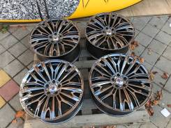 Хромированные диски Rays stratagia R20 - на Lexus RX, Nissan Murano. 8.5x20", 5x114.30, ET38, ЦО 73,1 мм.