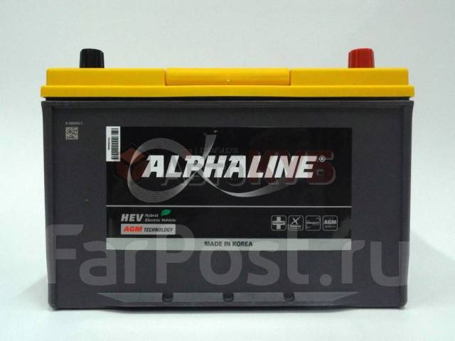 Аккумулятор alphaline agm