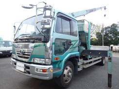 Nissan Diesel Condor. , 8т. воровайка (борт-кран), R19.5 Tadano 3 колена, 7 700 куб. см., 8 000 кг., 4x2. Под заказ