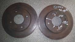 Диск тормозной. Nissan: Bluebird, Wingroad, Primera Camino, Bluebird Sylphy, Expert, Sentra, Primera, Pulsar, AD, Sunny Двигатели: CD20E, QG18DD, QG18...