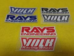 Наклейки на диски RAYS VOLK Racing! В наличии!. Диаметр 19"", 1 шт