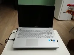 Asus N550JK. 15.6", 2,5����, ��� 12 ��, ���� 1 000���, WiFi: 1, Bluetooth: 1, ����������� �� 3��. ����