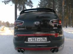 Порог пластиковый. Kia Sportage, SL Двигатели: D4FD, D4HA, G4FD, G4KD, G4KE, G4KH, G4NU. Под заказ