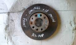 Диск тормозной. Volkswagen Passat, 3B2, 3B3, 3B5, 3B6, B5+ Двигатели: 1Z, ACK, ADP, ADR, AEB, AEG, AFB, AFH, AFN, AFY, AGE, AGR, AGZ, AHA, AHH, AHL, A...