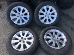 Калёса на 15 4*100. Subaru Enkei. 185/65R15 зима. 6.0x15" 4x100.00 ET40 ЦО 54,0 мм.
