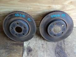 Диск тормозной. Toyota Crown, GRS180, GRS181 Toyota Mark X, GRX120