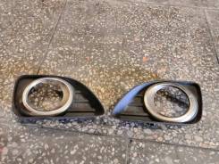 Накладка противотуманной фары. Toyota Camry, ACV40, ACV45, AHV40, ASV40, GSV40 Двигатели: 2ARFE, 2AZFE, 2AZFXE, 2GRFE