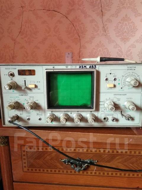 Продам осциллограф С1-81 со схемами и описанием, б/у, в наличии. Цена ...