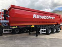 Kassbohrer. Полуприцеп (Самосвальный полукруглый 32 м3 ССУ 1250), 30 900 кг.