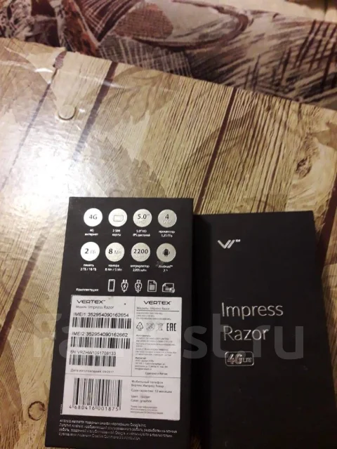 Vertex Impress Razor. �/�, �����, 4G LTE, Dual-SIM ����
