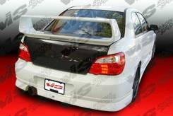 Задняя губа Subaru Impreza WRX STI GDA GDB 03-05г. v8 MKII Chargespeed