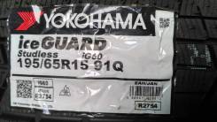 Yokohama Ice Guard IG60. Зимние, без шипов, 2018 год, без износа, 1 шт