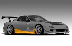 Накладка на порог. Mazda RX-7, FD, FD3S. Под заказ