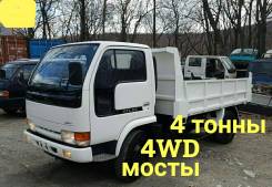 Nissan Atlas. 4WD, самосвал 4 тонны, без ПТС, 4 200 куб. см., 4 000 кг., 4x4