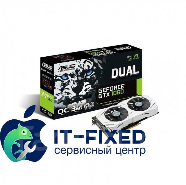 ASUS GeForce GTX 1060 DUAL OC 6 GDDR5 192 17 800