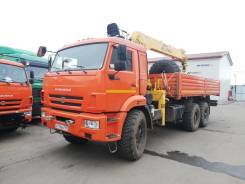Soosan SCS736LII. КМУ Soosan 736LII верх. упр. на шасси Камаз 43118, 600 мч, 7000км, 11 700 куб. см.