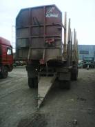 САВ. Продам лесовозный прицеп с площадкой CAB 83431, 26 000 кг.