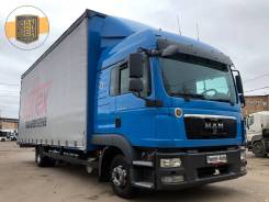 MAN TGL. 8.250 BL, 2011г, штора 60 м3, ворота, высокая кабина, 6 871 куб. см., 5 000 кг., 4x2