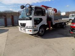 Nissan Diesel. 2006г. с крановой установкой UNIC 374, 7 680 куб. см., 4x2