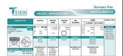 Поршень. Mitsubishi: Strada, L200, Pajero, Delica, L300, Montero Hyundai: H1, Galloper, Starex, Grace, H100 Двигатели: 4D56, D4BF, D4BH, 4D55. Под зак...