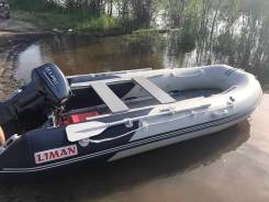 Liman SCD 380 AL. 2014 год год, длина 3,80 м., двигатель подвесной, 15,00 л.с., бензин
