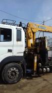 Hyundai Gold. Продается + кран-манипулятор Soosan, 13 000 куб. см., 15 000 кг., 6x4