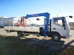 JAC N75. Новый манипулятор АГП - КМУ, 3 800 куб. см., 4 000 кг., 4x2