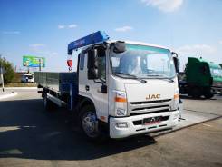 JAC N120. Кму Tadano ZF304 на новом аналог Камаз 4308, 3 800 куб. см., 7 000 кг., 4x2