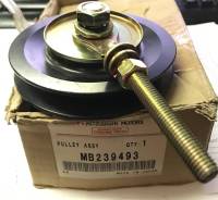 Шкив компрессора кондиционера. Mitsubishi Pajero, L044G, L044GV, L049G, L049GV, L049GW, L144G, L144GW, L144GWG, L149G, L149GW, L149GWG, V14C, V14V, V2...