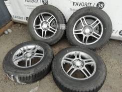 Темный хром Conox на шинах Bridgestone 185/70R14. 5.5x14" 4x100.00 ET42