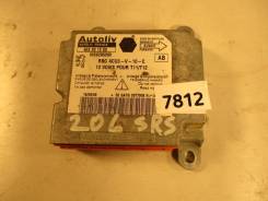 Блок управления airbag. Peugeot 206, 2A/C, 2D, 2E/K Двигатели: DV4TD, DW10TD, EW10J4, TU1JP, TU3A, TU3JP, TU5JP4