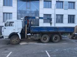 КамАЗ 5320. Камаз с манипулятором, 10 850 куб. см., 3 000 кг., 6x4