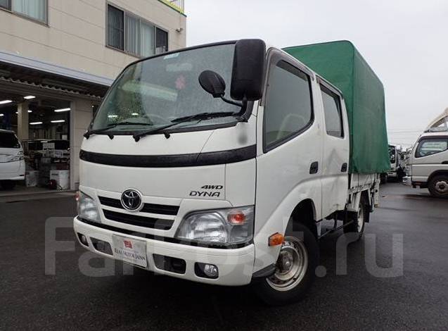 Toyota dyna 4wd двухкабинник