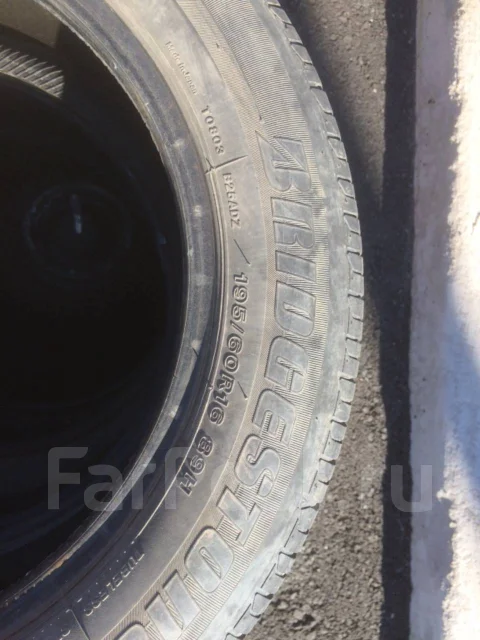 Bridgestone B250. ������, 2009 ���, �/�, ����� 40 % ����