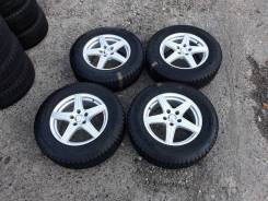 Колёса 215/70R16 Bridgestone Blizzak 5.114.3R16 6.1/2j ET40. 6.5x16" 5x114.30 ET40 ЦО 73,1 мм.
