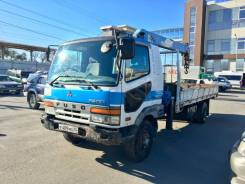 Mitsubishi Fuso Fighter. Бортовой с краном, не конструктор., 7 500 куб. см., 5 000 кг., 4x2