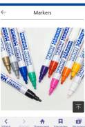Маркер-краска Munhwa Paint Marker (Корея). Цвета разные, цена за 12шт/1 во Владивостоке Маркеры-краски.